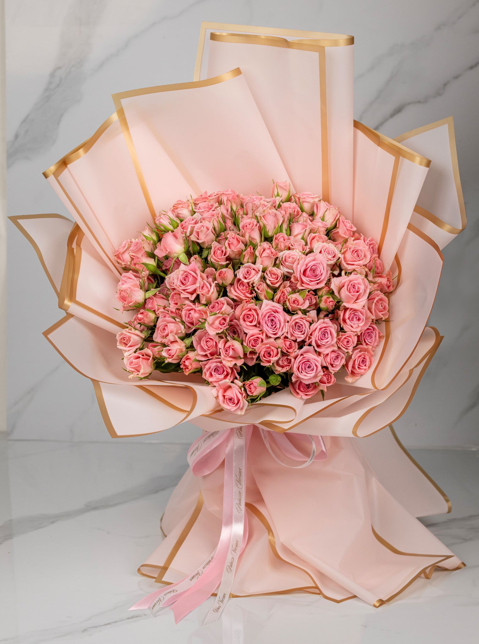 Pink Spray Roses