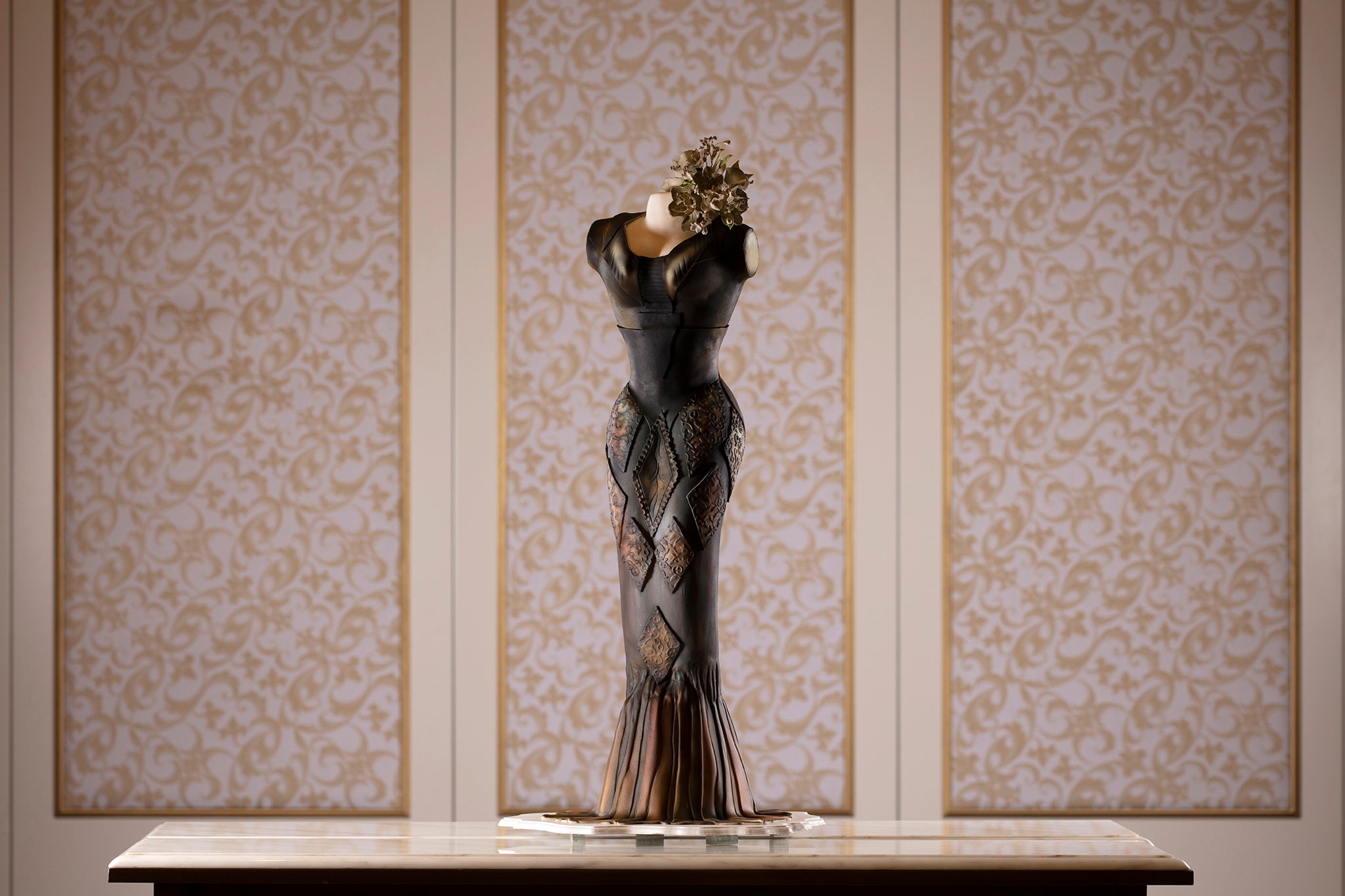Baroque Runway Dress